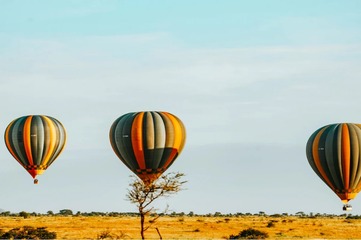 Serengeti balloon safari