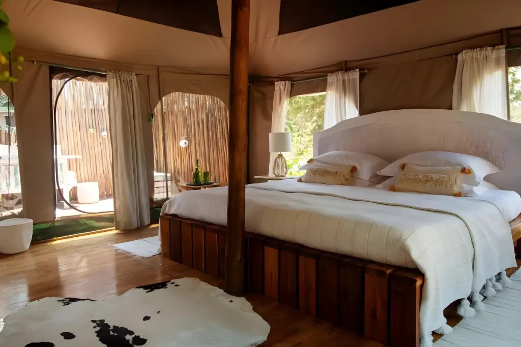 Eco-friendy safari lodge in Lake Manyara National Parl , Manyara Green Camp - Luxury lodge in Manyara for couple safari