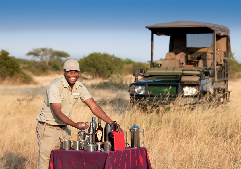 Serengeti bush dinning experience