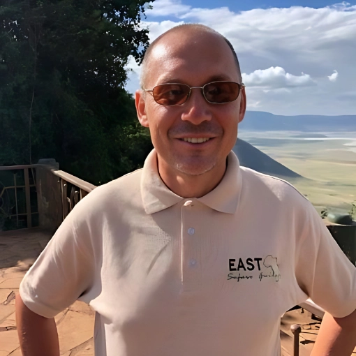 A sales officer at East Africa Safari Guides