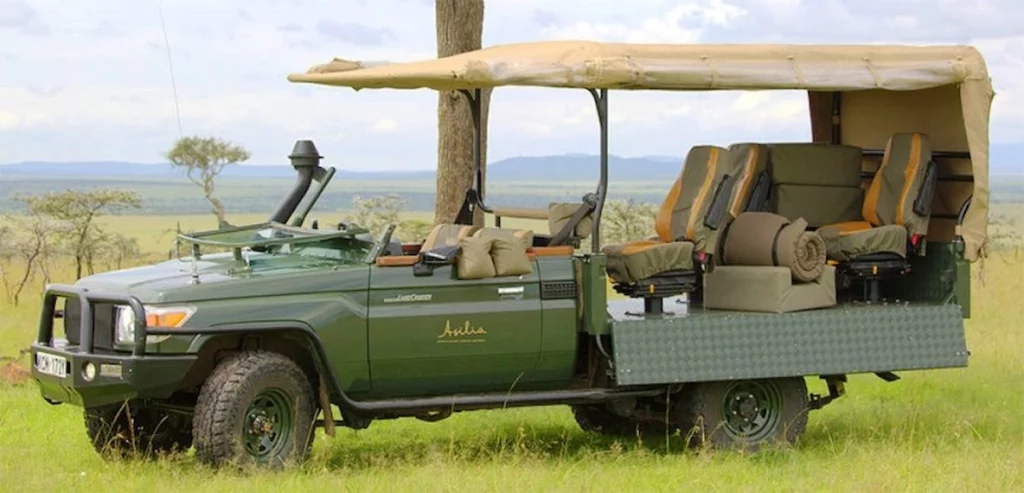 Open sided vehicle for Photographic safari in Tanzania: Closed vs Opened Safari Vehicle 