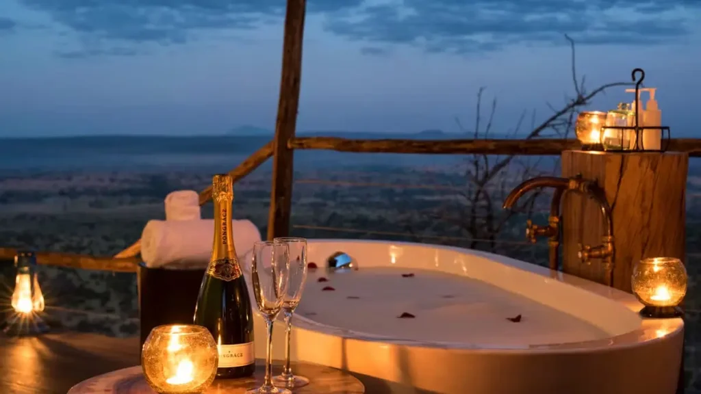 5 Day Ultimate Honeymoon Safari at Olakira Migration Camp.