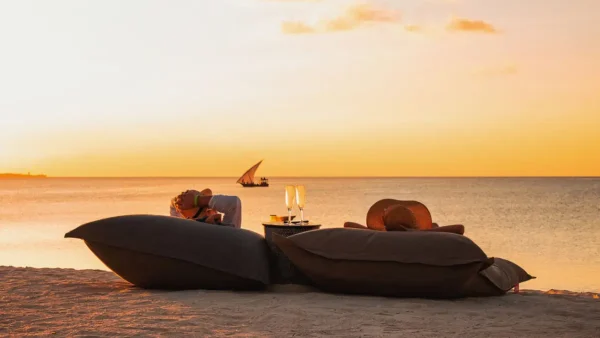 Romantic 10-Day Tanzania Honeymoon: Ruaha & Zanzibar Beach.