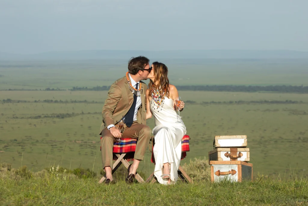 Wedding in Angama Mara | Kenya Luxury Honeymoon Safari