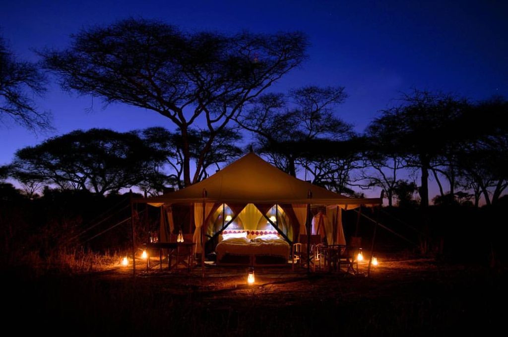 Nomad Serengeti Safari Camp — luxury tented accommodation inside Serengeti National Park Tanzania
