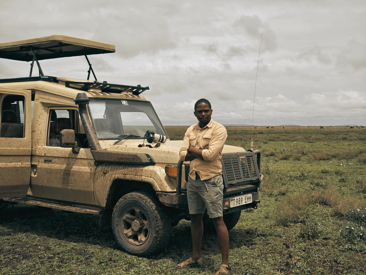 Medady Mruve — EAS Guides Wilderness Architect in the Serengeti field